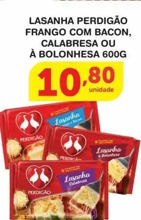 Roldão Lasanha perdigão 600g oferta