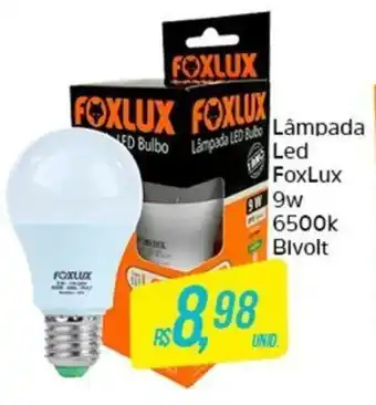 Atacado Máximo Lampada Led Foxlux 9w 6500k Bivolt oferta