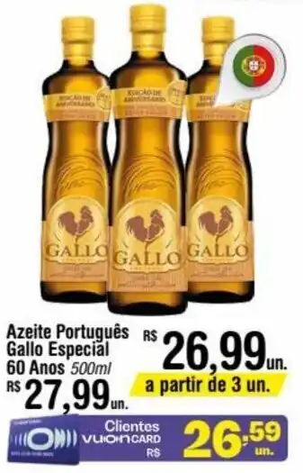 Fort Atacadista Azeite Português Gal special 60 Anos 500ml oferta