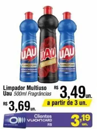 Fort Atacadista Limpador Multiuso Uau 500ml Fragrâncias oferta