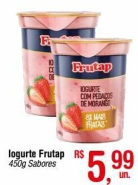 logurte Frutap 450g Sabores