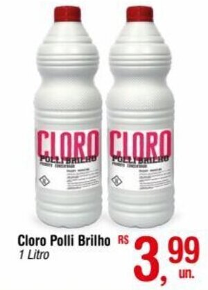 Cloro Polli Brilho 1 Litro