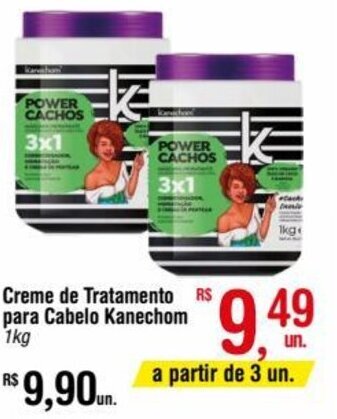 Fort Atacadista Creme de Tratamento para Cabelo Kanechom 1kg oferta