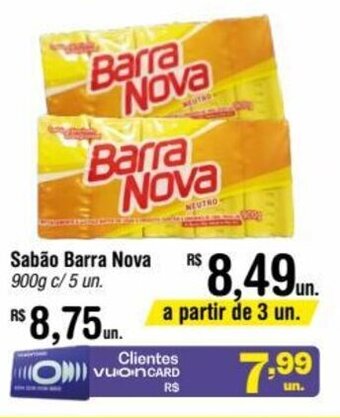 Fort Atacadista Sabão Barra Nova 900g c/5 un. oferta