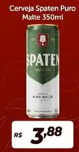 Atakarejo Cerveja Spaten Puro Malte 350ml oferta