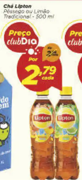 Dia Cha Lipton 500ml oferta