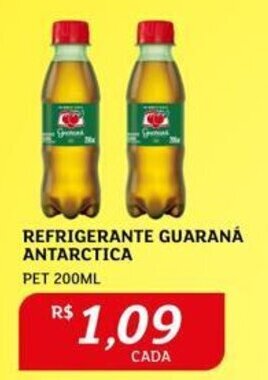 Assaí Atacadista REFRIGERANTE GUARANÁ ANTARCTICA PET 200ML oferta