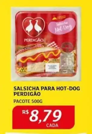 Assaí Atacadista SALSICHA PARA HOT-DOG PERDIGÃO PACOTE 500G oferta