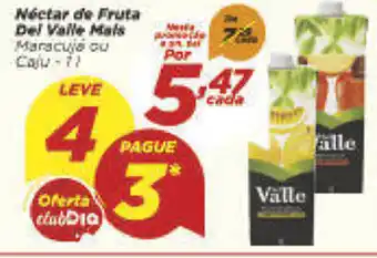 Dia Nectar de Fruta Del Valle Mais 1L oferta