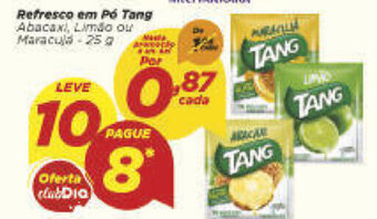 Refresco em po Tang 25g