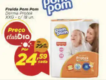 Dia Fralda Pom Pom oferta