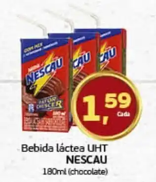 Cometa Supermercados Bebida láctea UHT NESCAU 180ml (chocolate) oferta
