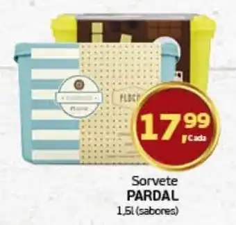 Sorvete PARDAL 1,51 (sabores)