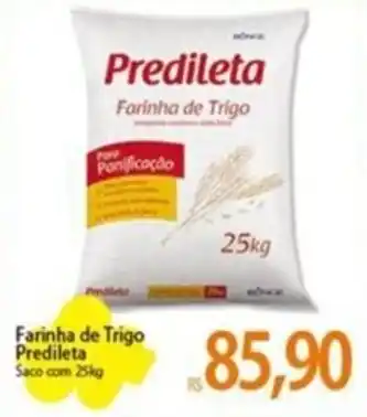 Farinha de Trigo Predileta Saco com 25kg