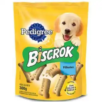 Nordestão Racao pedigree biscrok junior 300g oferta