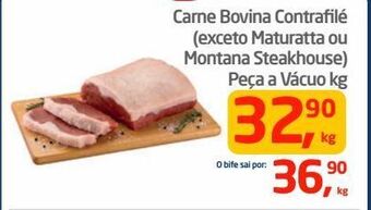 Tenda Atacado Carne bovina contrafilé kg oferta