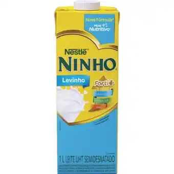 Pão de Açúcar Leite semi desnatado ninho levinho 1l oferta