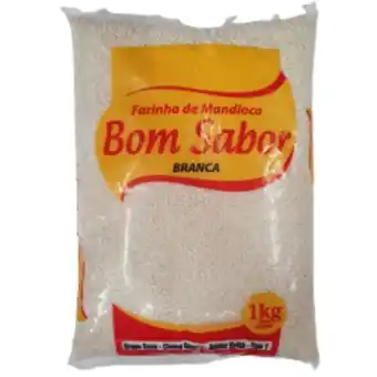 Carvalho Supermercado Farinha de mandioca bom sabor branca oferta