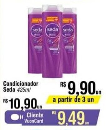 Fort Atacadista Condicionador Seda 425ml oferta