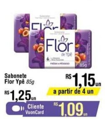 Fort Atacadista Sabonete Flor Ype 85g oferta