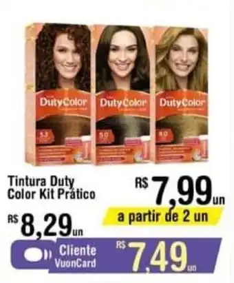 Fort Atacadista tintura Duty Color Kit Pratico oferta