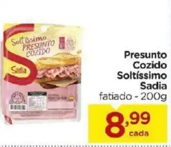 Carrefour Bairro Presunto Cozido Soltissimo Sadia 200g oferta
