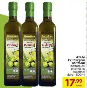 Carrefour Bairro Azeite Extravirgem Carrefour 500ml oferta