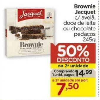 Carrefour Bairro Brownie Jacquet 245g oferta