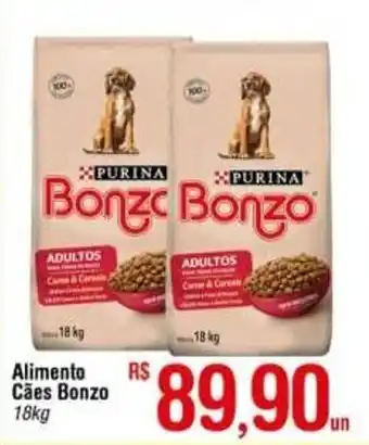 Fort Atacadista Alimento Caes Bonzo 18kg oferta