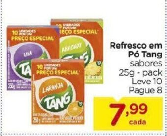 Refresco em po Tang 25g