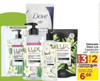 Carrefour Bairro Sabonete Dove Lux 200ml oferta