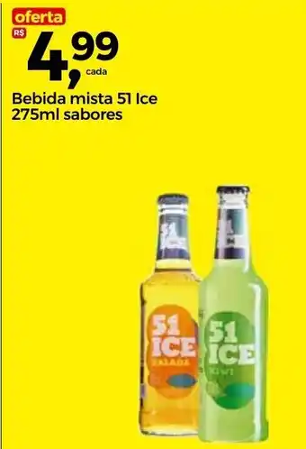 Frangolândia Bebida mista 51 Ice 275ml sabores oferta