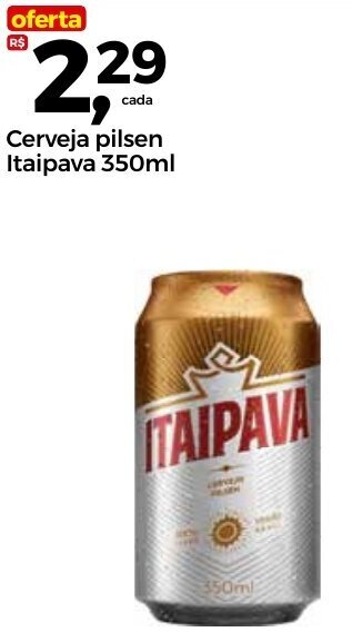 Frangolândia Cerveja pilsen Itaipava 350ml oferta