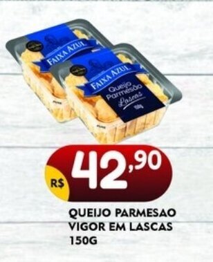 QUEIJO PARMESAO VIGOR EM LASCAS 150G