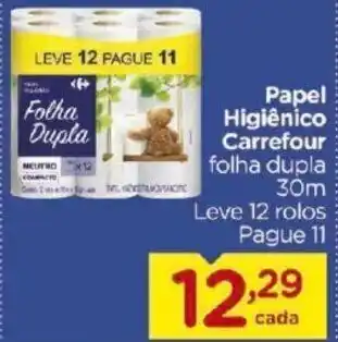 Carrefour Bairro Papel Higiénico Carrefour 30m oferta