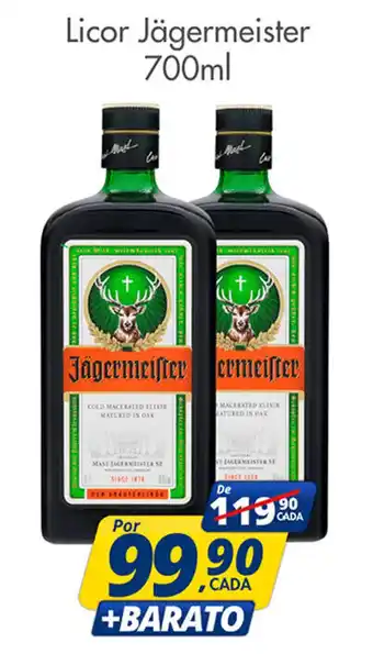 Delta Supermercados Licor Jägermeister 700ml oferta