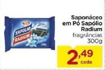 Saponaceo em po Sapolio Radium 300g