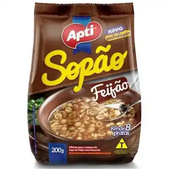 Rede Top Sopão apti feijão sachê 200g oferta