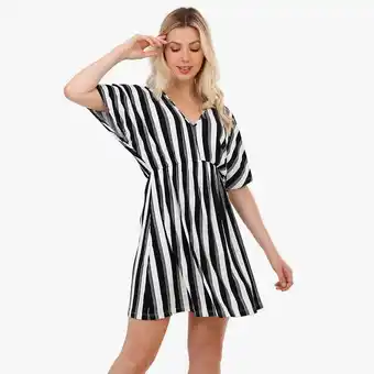 Vestido curto estampado
