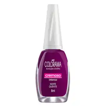 Carvalho Supermercado Esmalte colorama cremoso noite quente 8ml oferta
