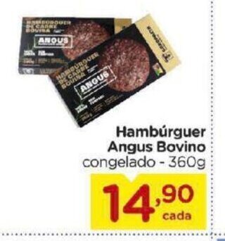 Carrefour Bairro Hamburguer Angus Bovino 360g oferta