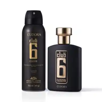 Eudora Combo cassino: desodorante colônia 95ml + desodorante aerosol 150ml oferta
