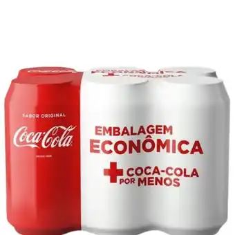Super Lagoa Refrigerante coca-cola lt 350ml c6 bem eco oferta