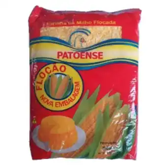 Carvalho Supermercado Flocão de milho patoense 400g oferta