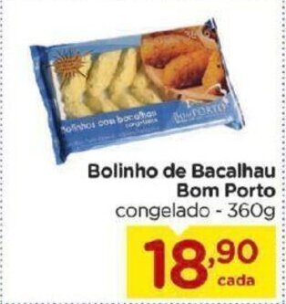 Carrefour Bairro Bolinho de Bacalhau Bom Porto 360g oferta