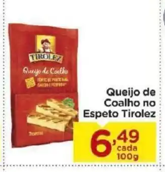 Queijo de Coalha no Espeto Tirolez 100g