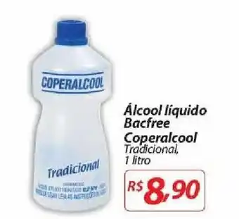 Alcool Liquido Bacfree Coperalcool 1L