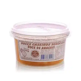 Doce caseiro abacaxi 250g