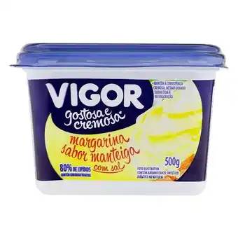 Arena Atacado Margarina vigor tradicional c/ sal 500g oferta