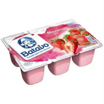 Supermercados Big Compra Bebida láctea fermentada morango batavo bandeja 540g 6 unidades oferta